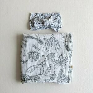 Karibou Organic Swaddle+Headband